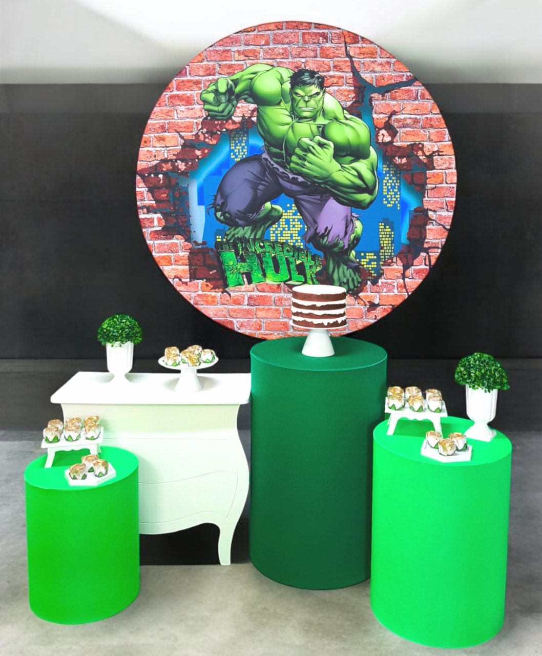 Hulk- Kit Diamante - FestBox
