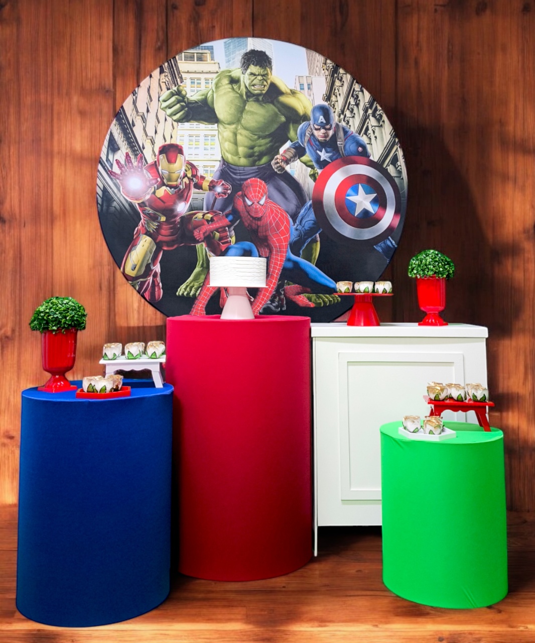 Vingadores - Kit Diamante - FestBox