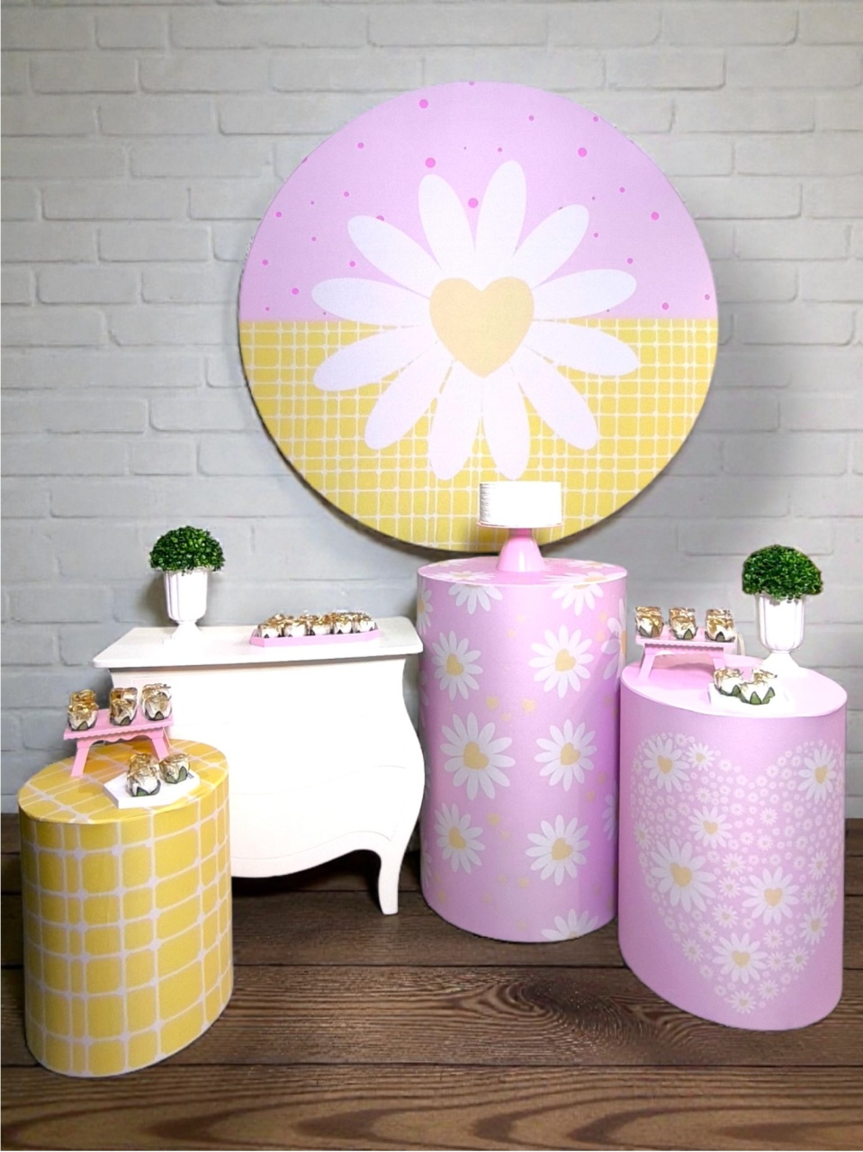 Floral Margarida - Kit Diamante - FestBox