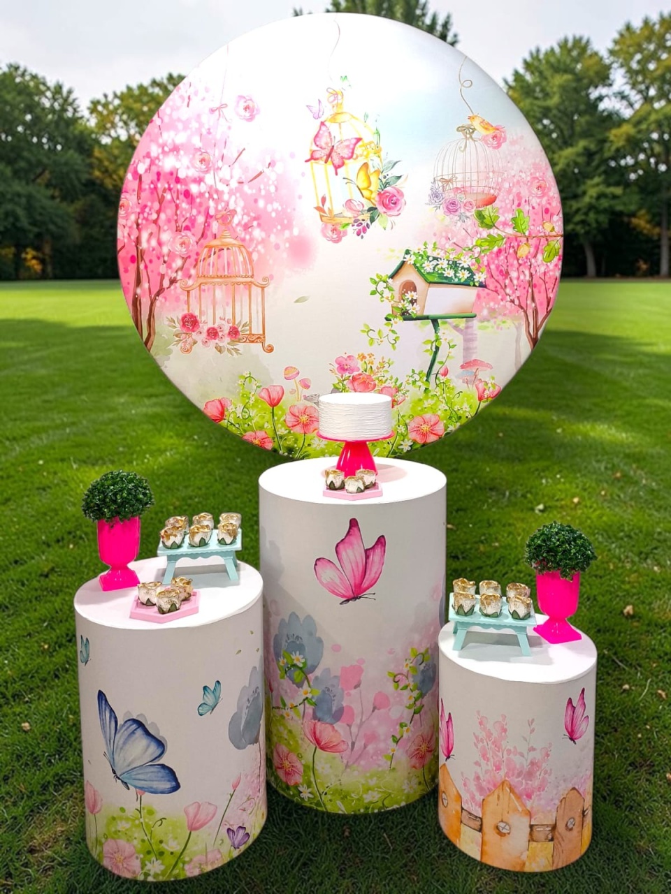 Borboletas / Jardim Encantado - Kit Ouro - FestBox