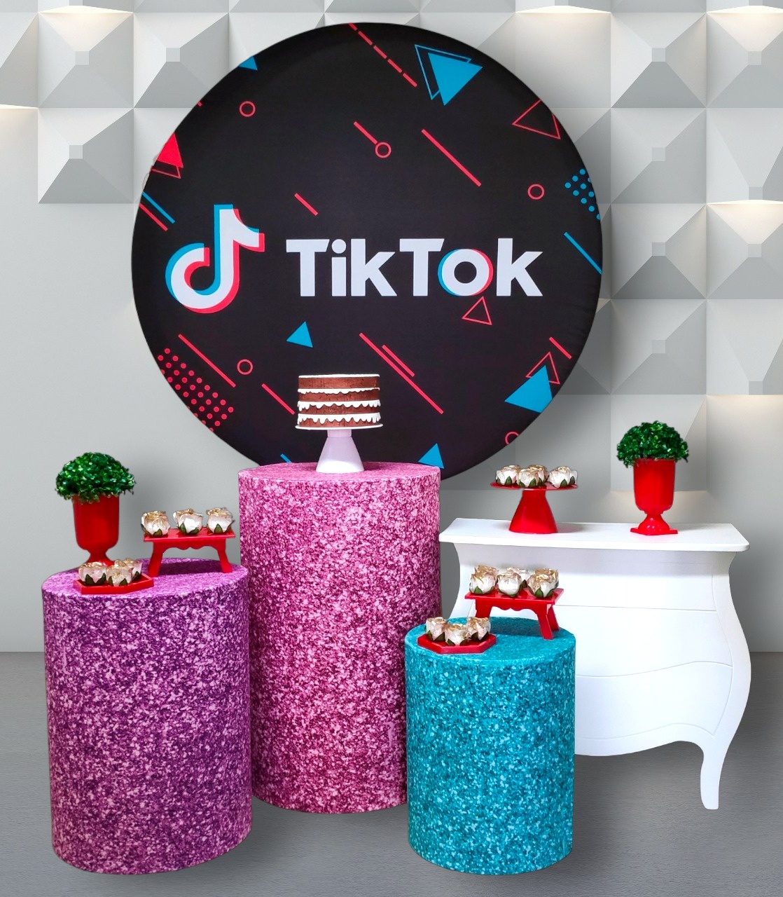 Tiktok - Kit Diamante - FestBox