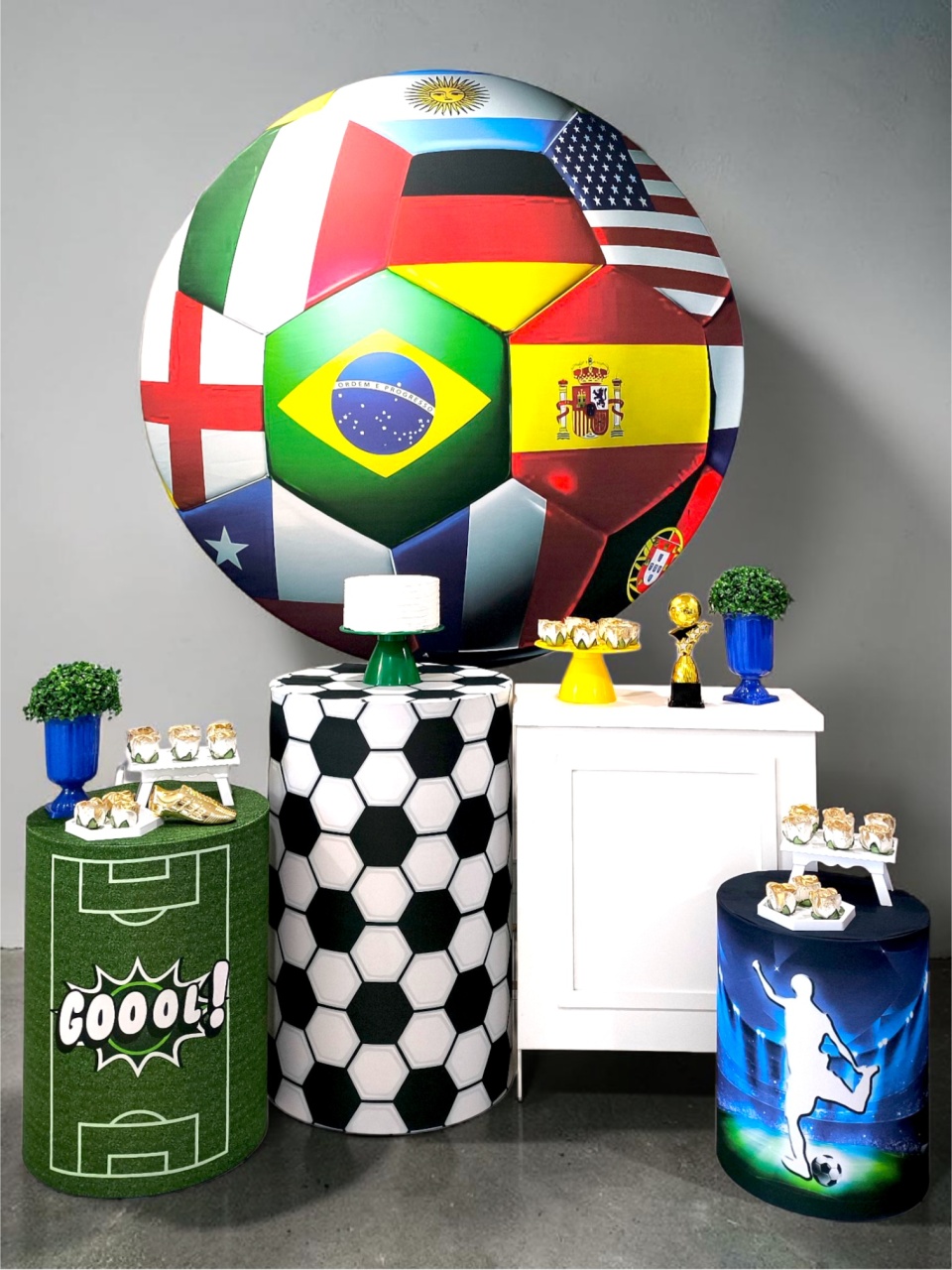 Futebol - Seleções - Kit Diamante - FestBox