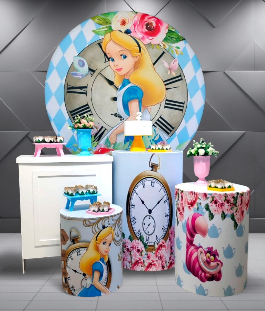 Alice No País das Maravilhas - Kit Diamante - FestBox
