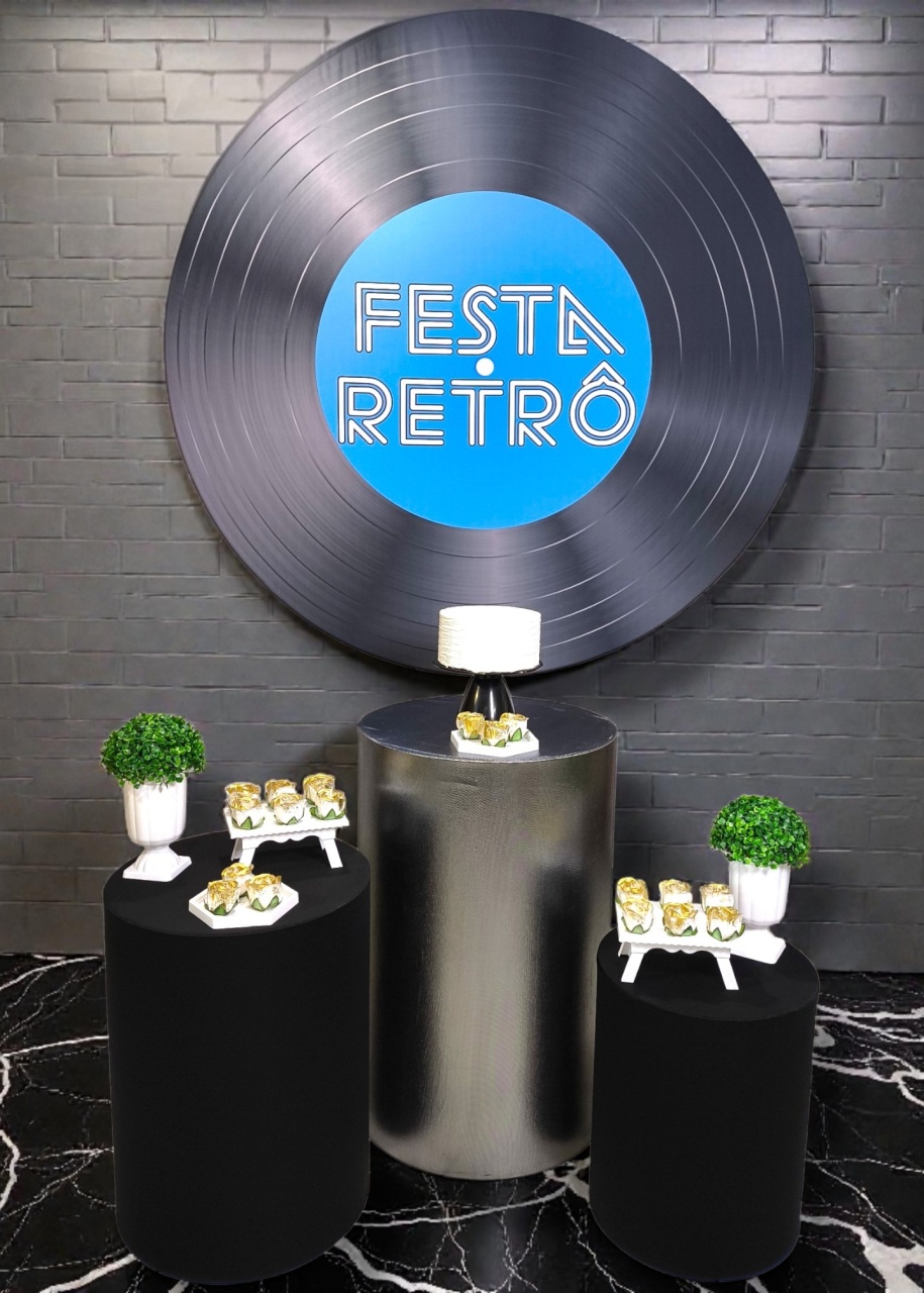 Festa Retrô - Kit Ouro - FestBox