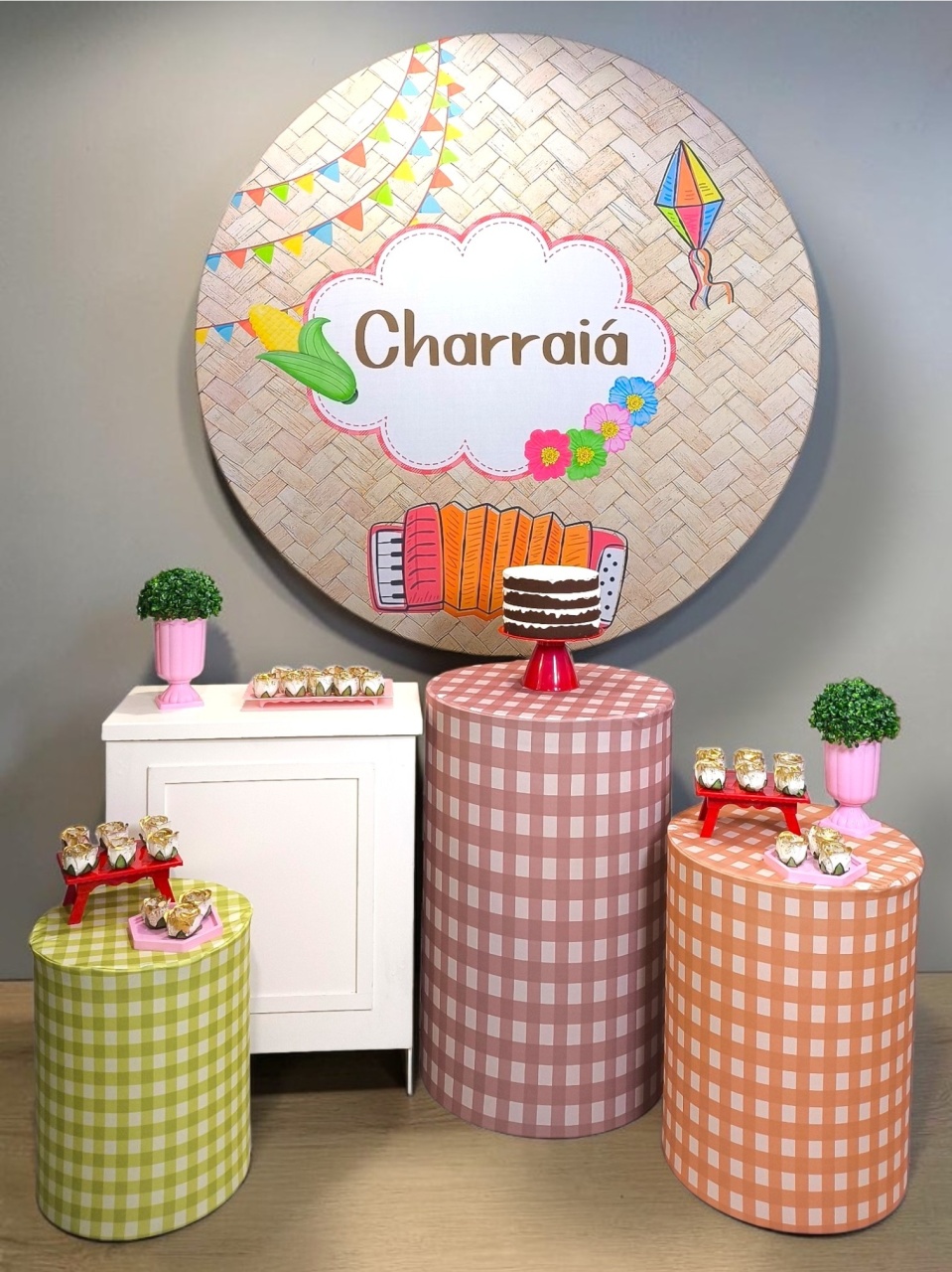 Chá Revelação - Charraiá - Kit Diamante - FestBox