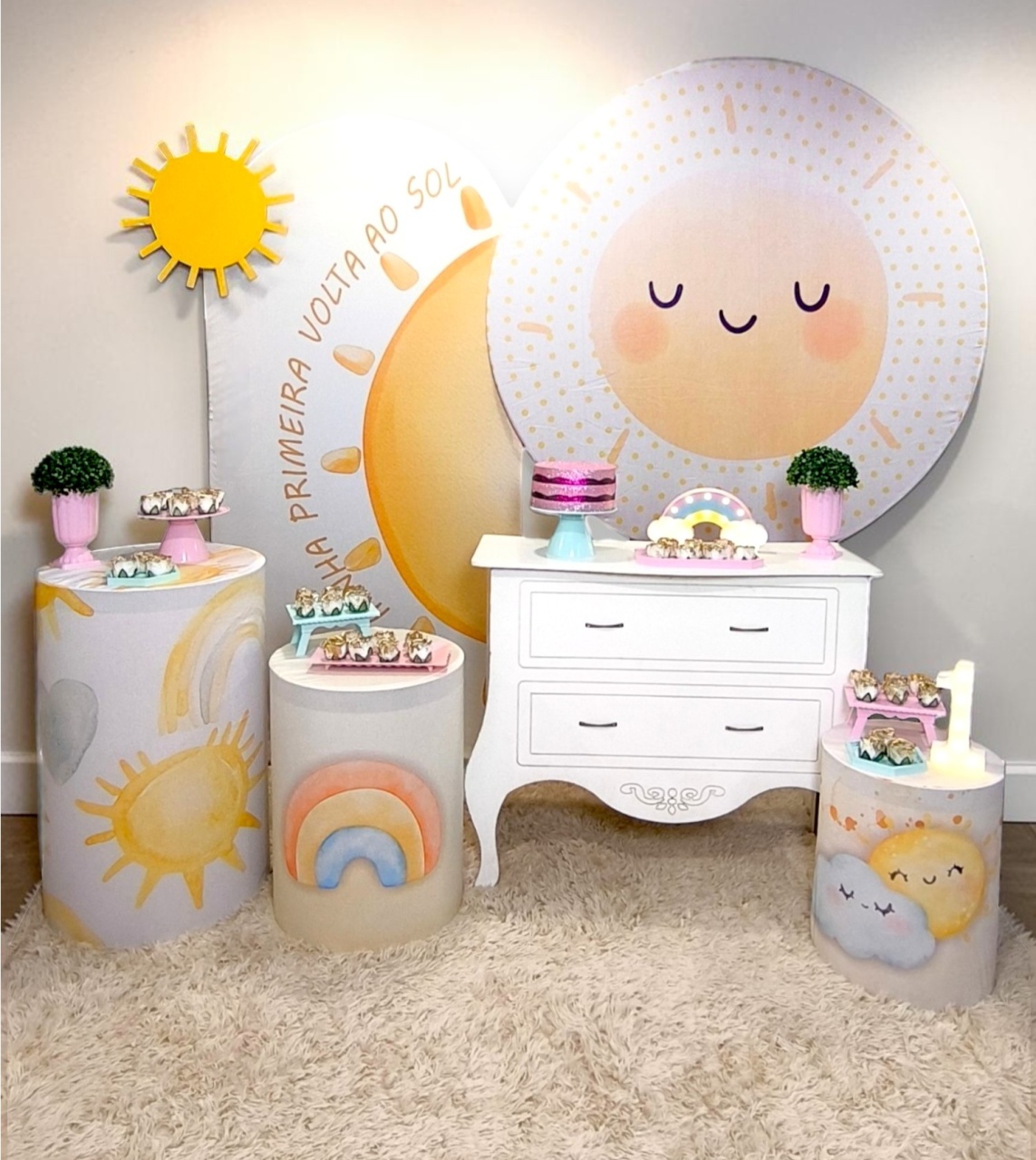 Minha Primeira Volta Ao Sol - Menina - FestBox