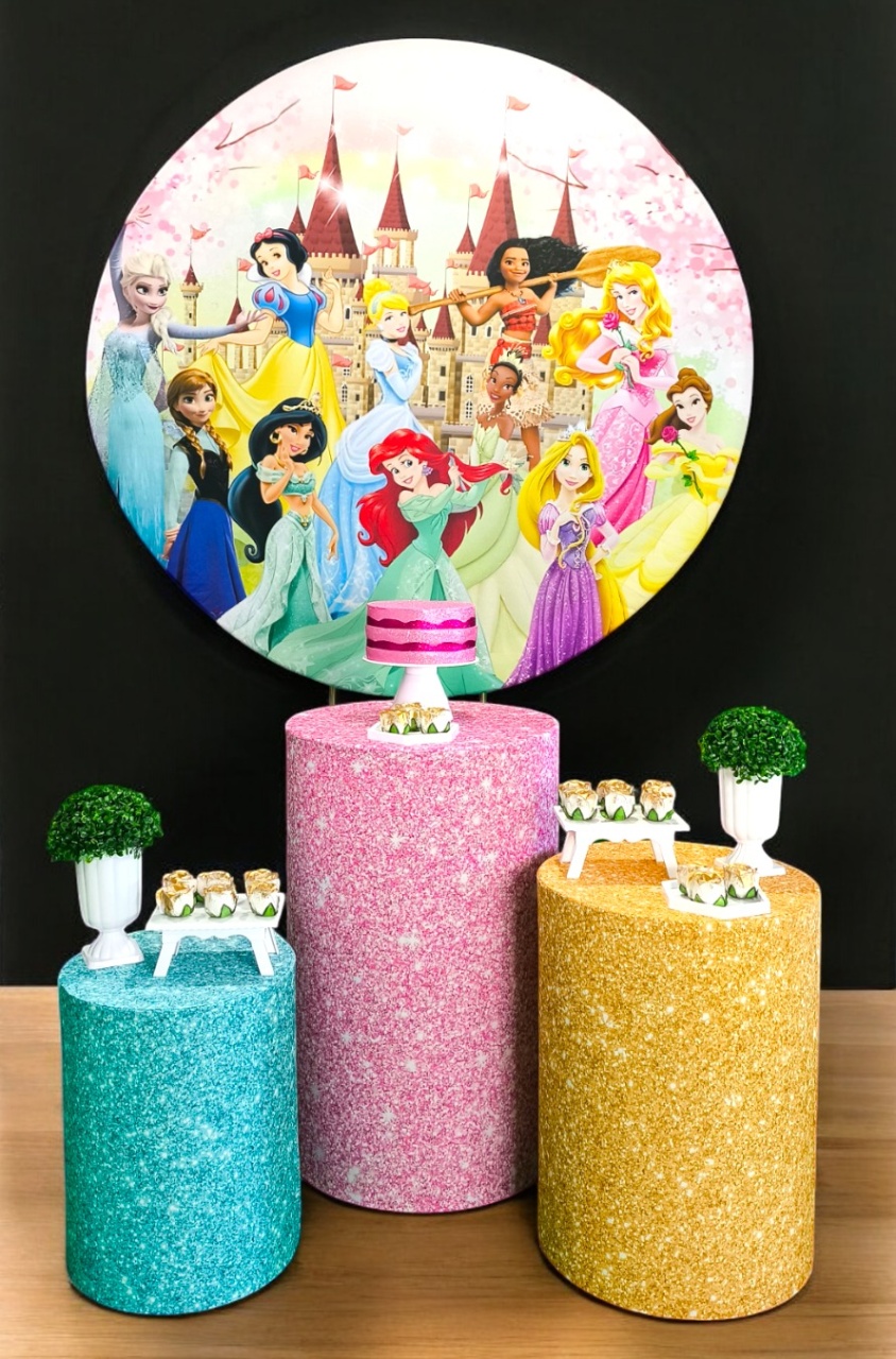 Princesas Disney - Kit Ouro - FestBox