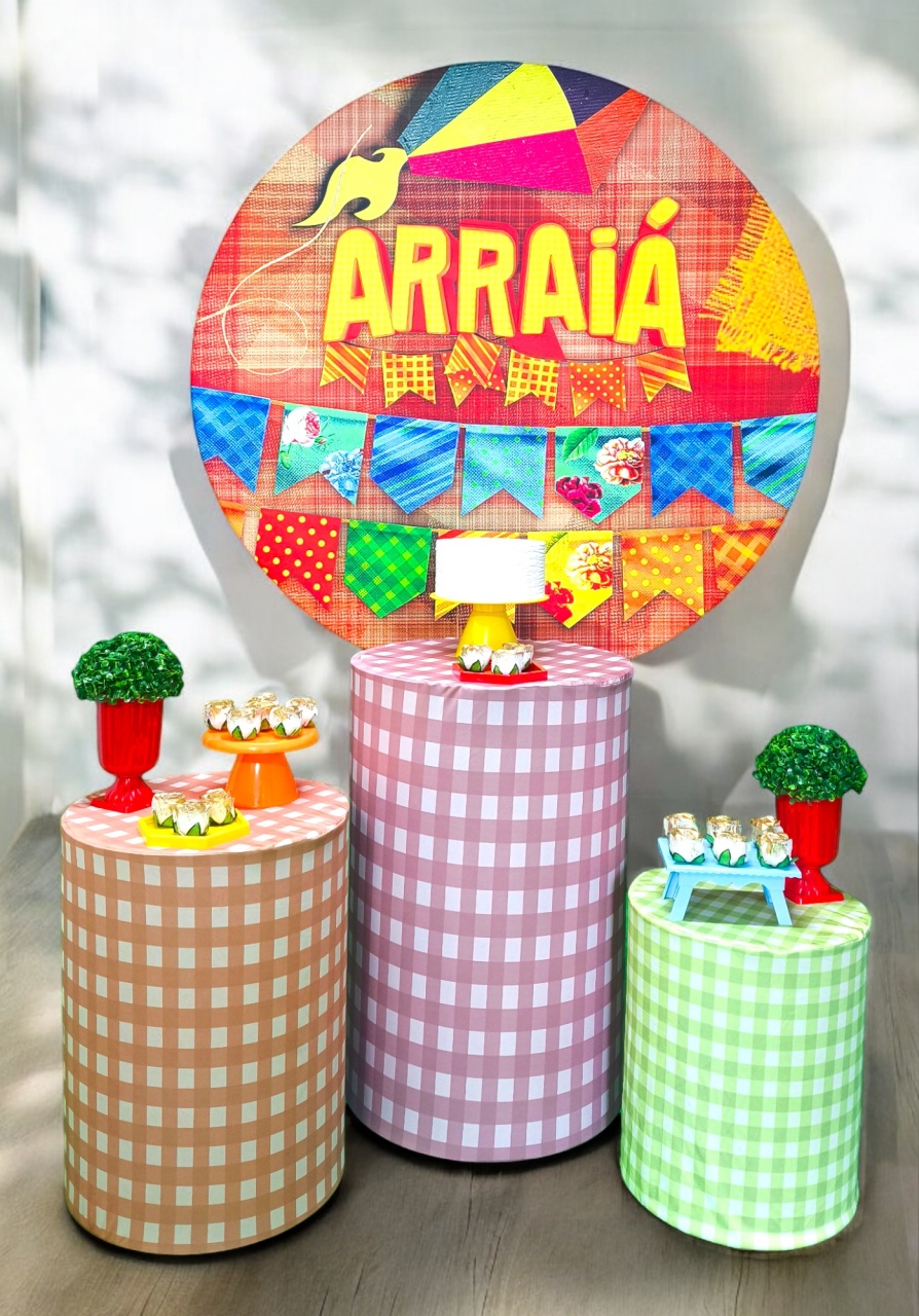 Festa Junina - Arraiá - Kit Ouro - FestBox
