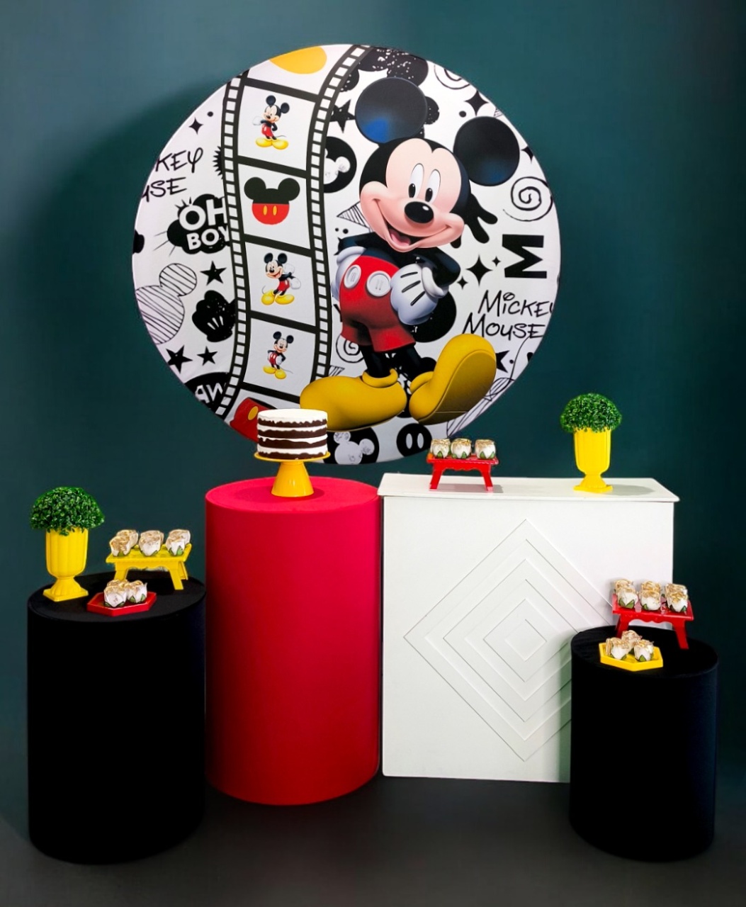 Mickey Cinema - Kit Diamante - FestBox