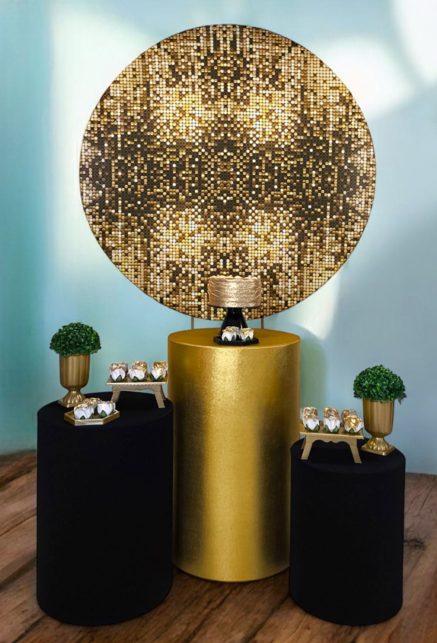 Paetê Dourado - Kit Ouro - FestBox