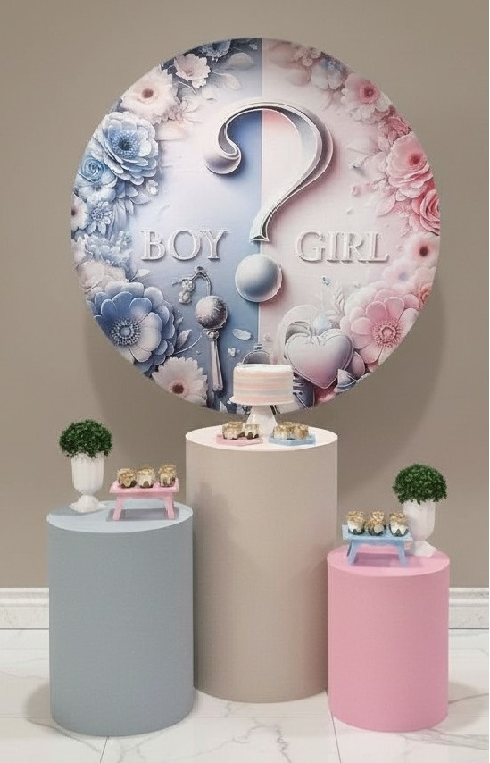Chá Revelação Boy ? Girl - Kit Ouro - FestBox