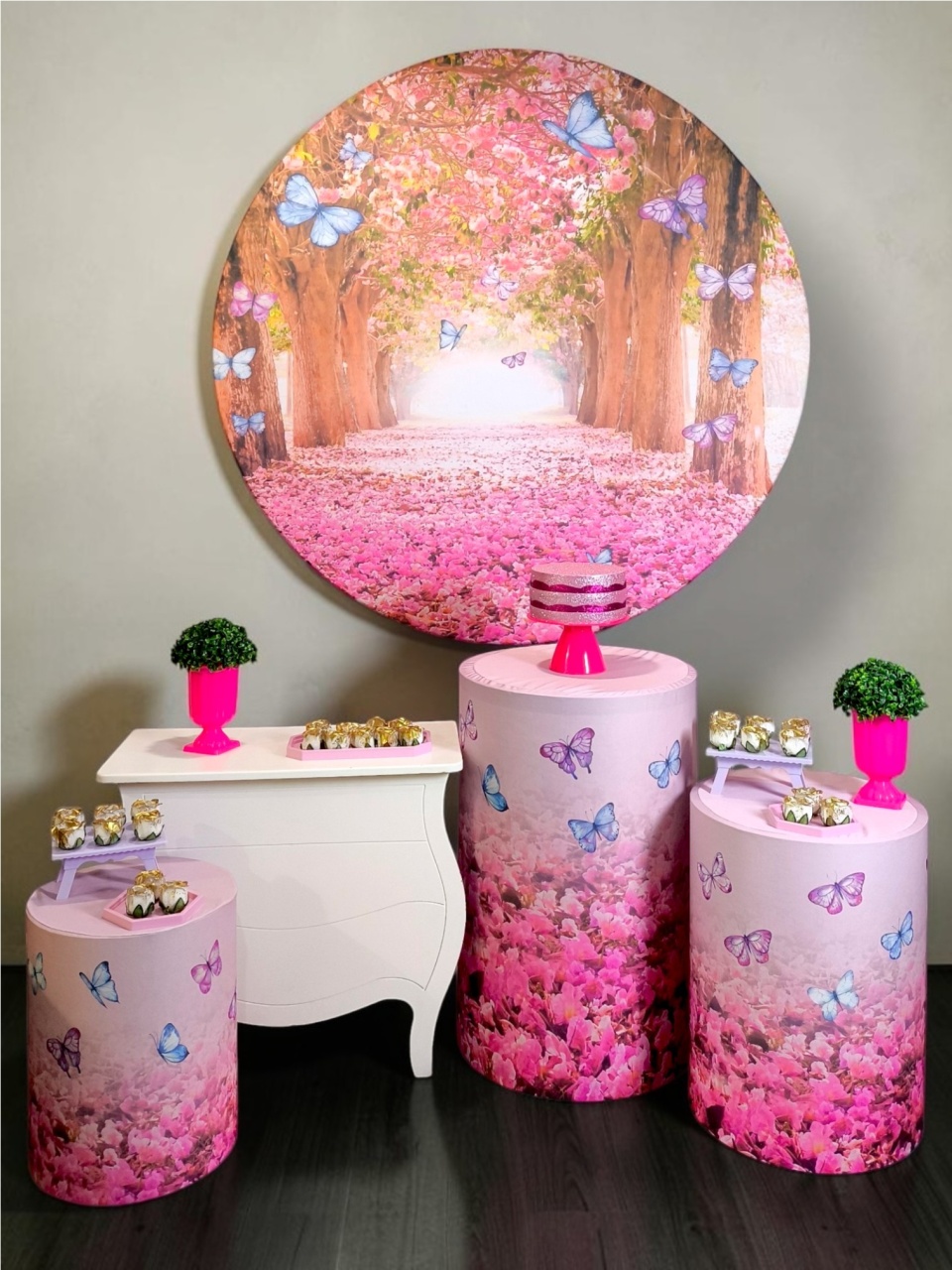 Jardim das Borboletas - Kit Diamante - FestBox