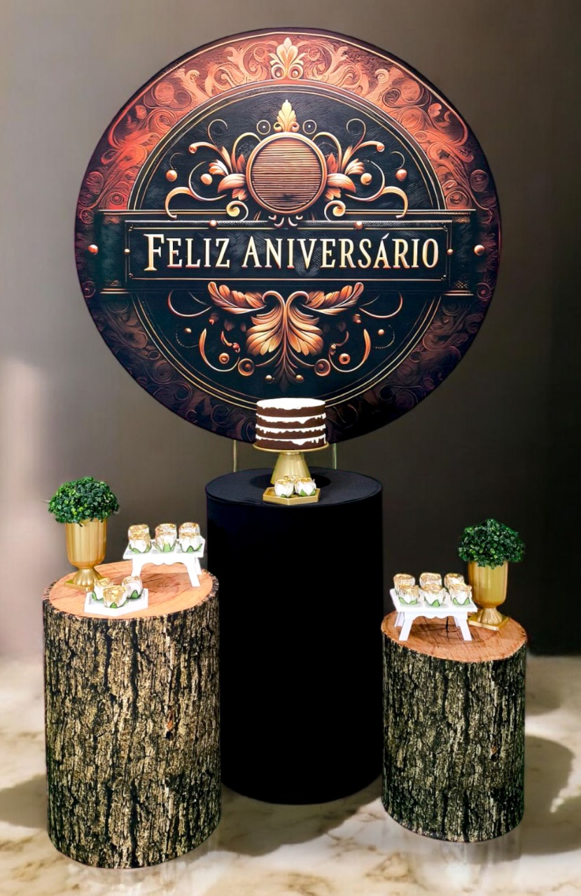 Feliz Aniversário - Kit Ouro - FestBox