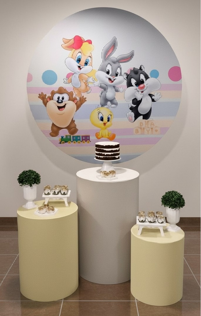 Baby Looney Tunes - Kit Ouro - FestBox