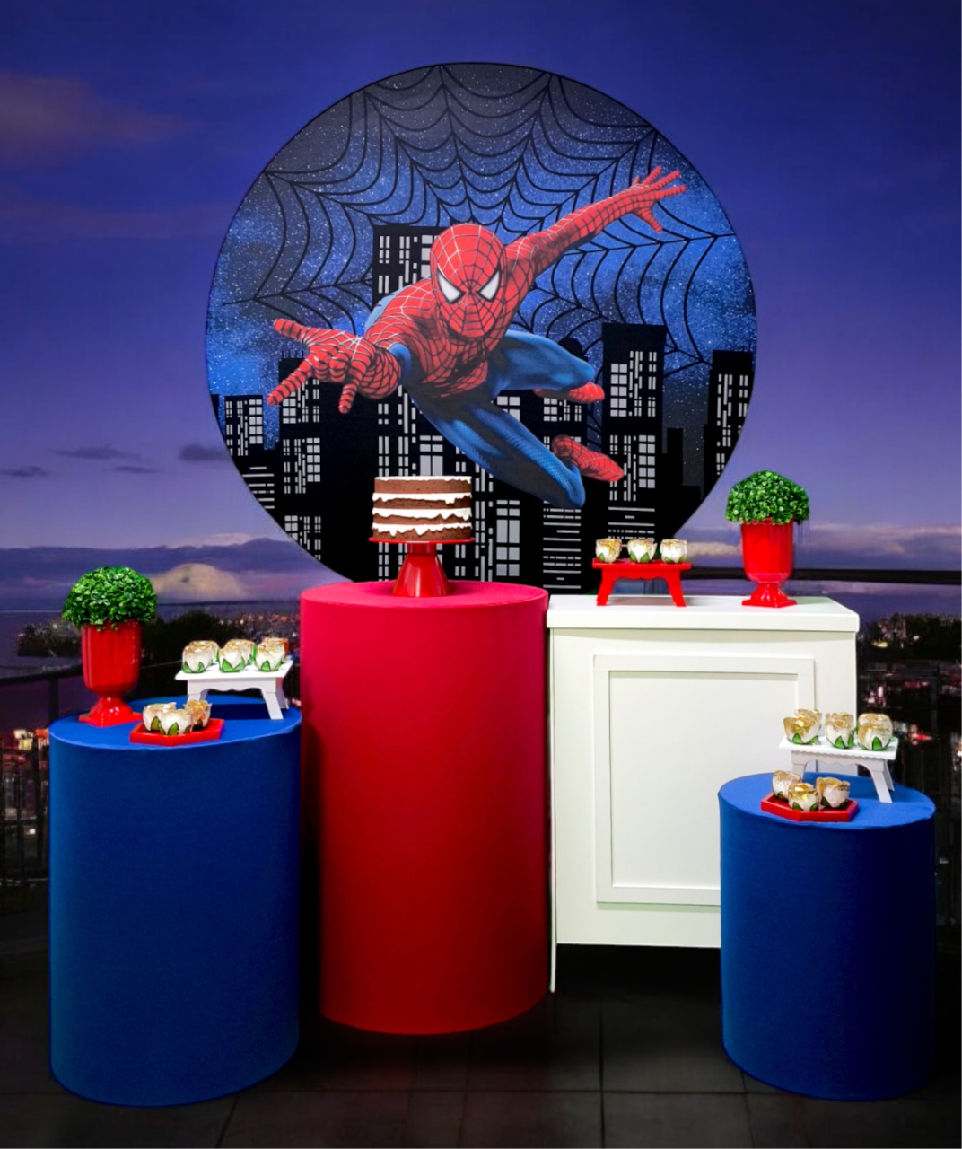 Homem Aranha - Kit Diamante - FestBox