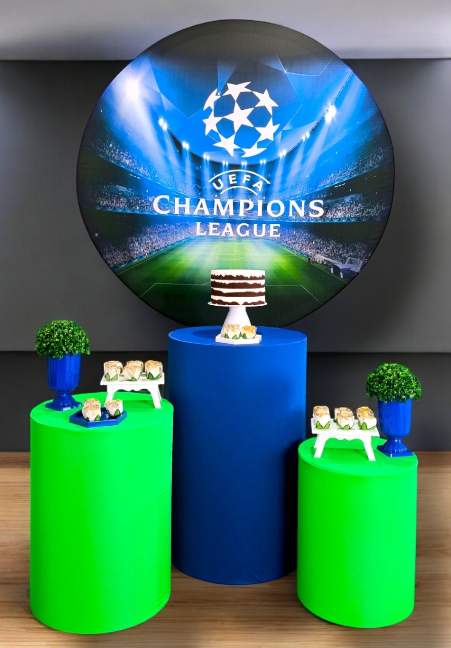 Futebol Champions League - Kit Ouro - FestBox