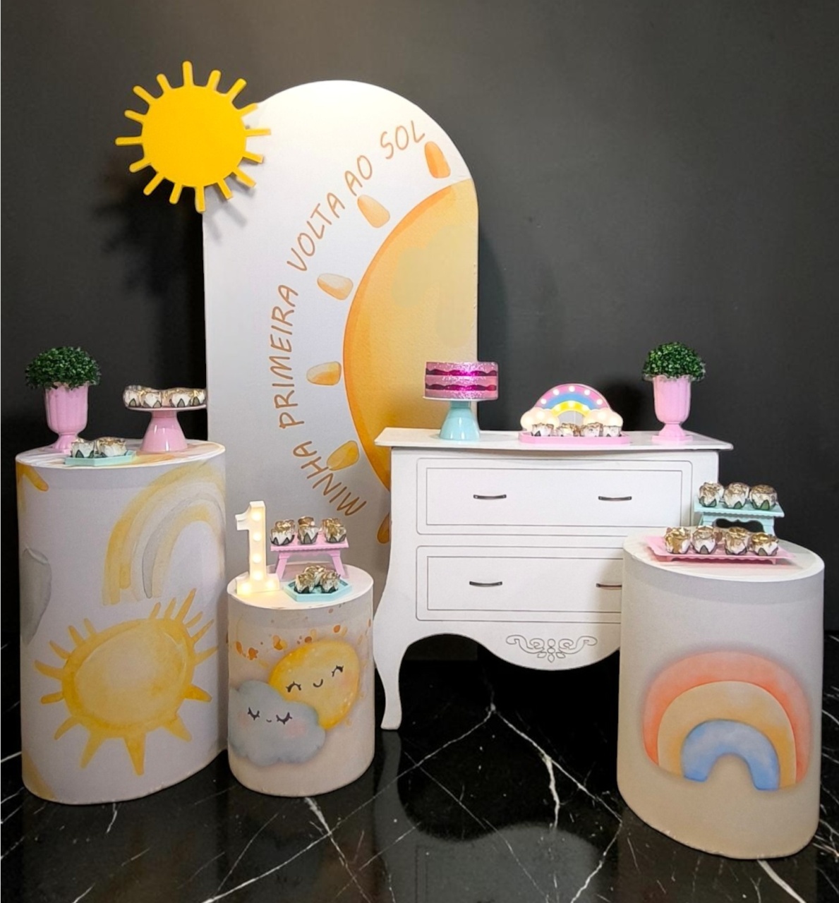 Minha Primeira Volta Ao Sol - Menina - FestBox