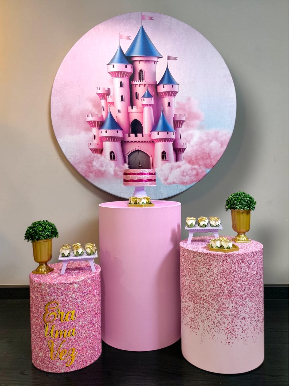 Castelo / Princesas - Kit Ouro - FestBox