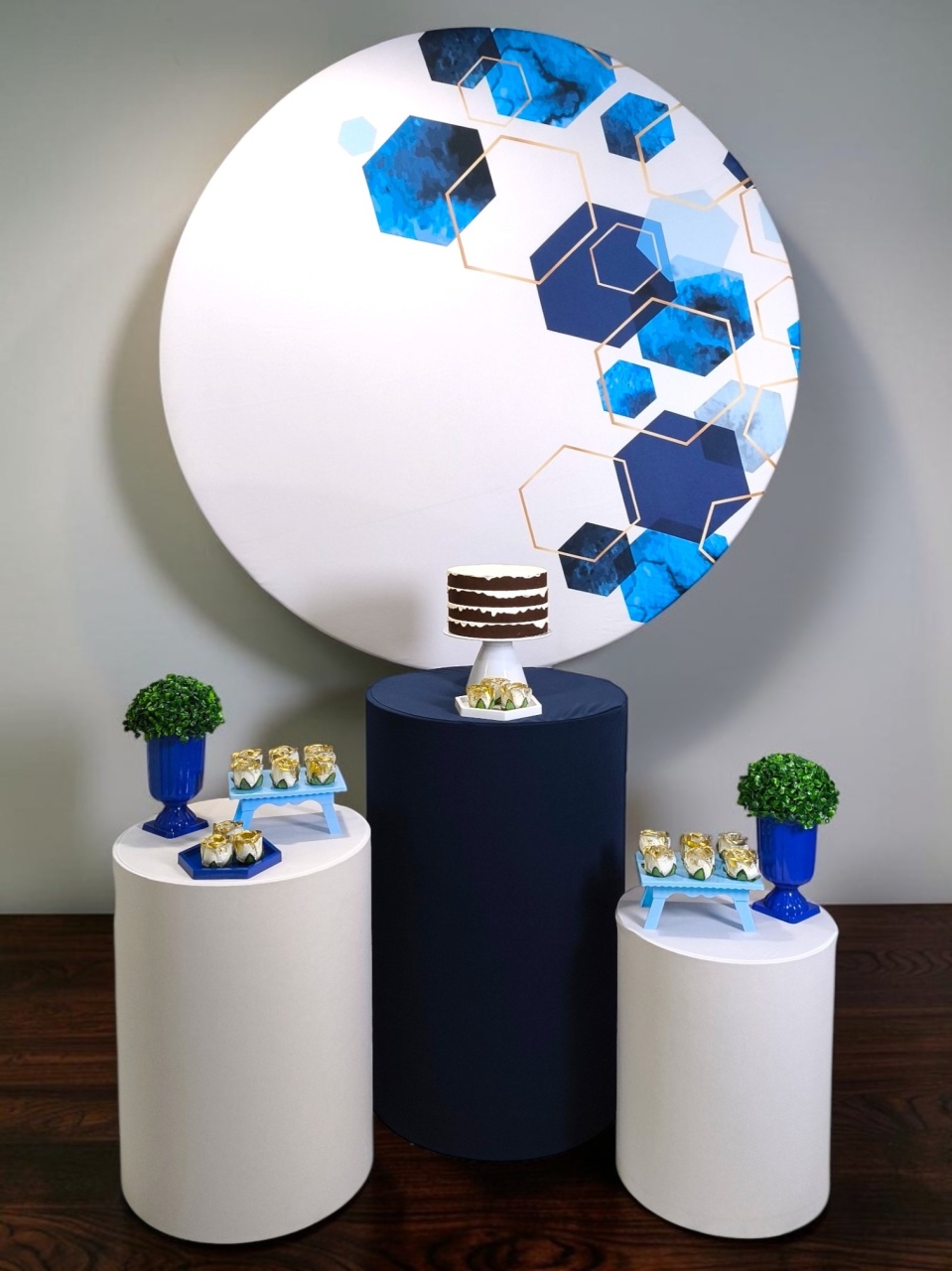 Geométrico/Abstrato - Kit Ouro - FestBox