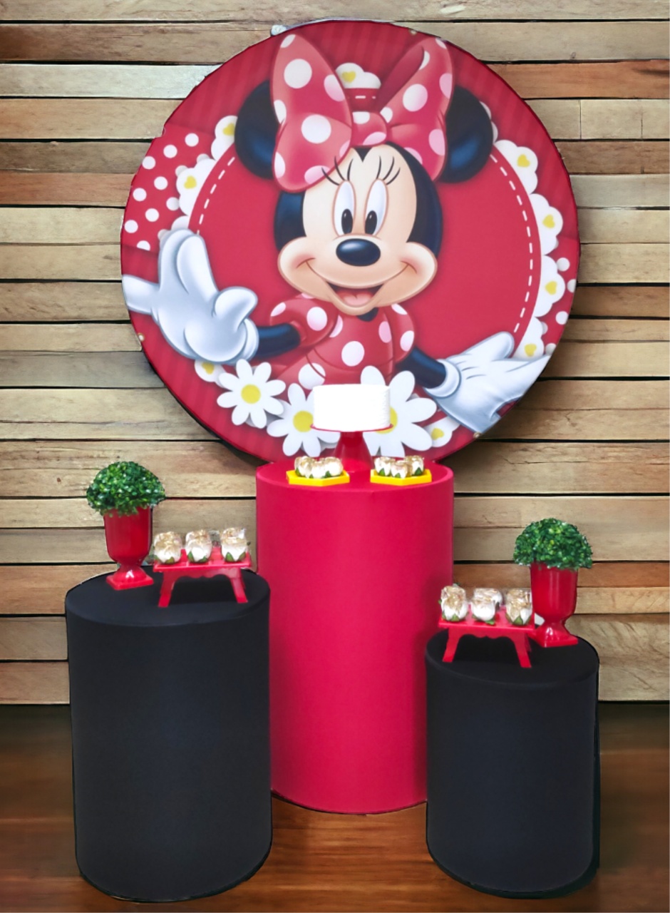Minnie Vermelha - Kit Ouro - FestBox