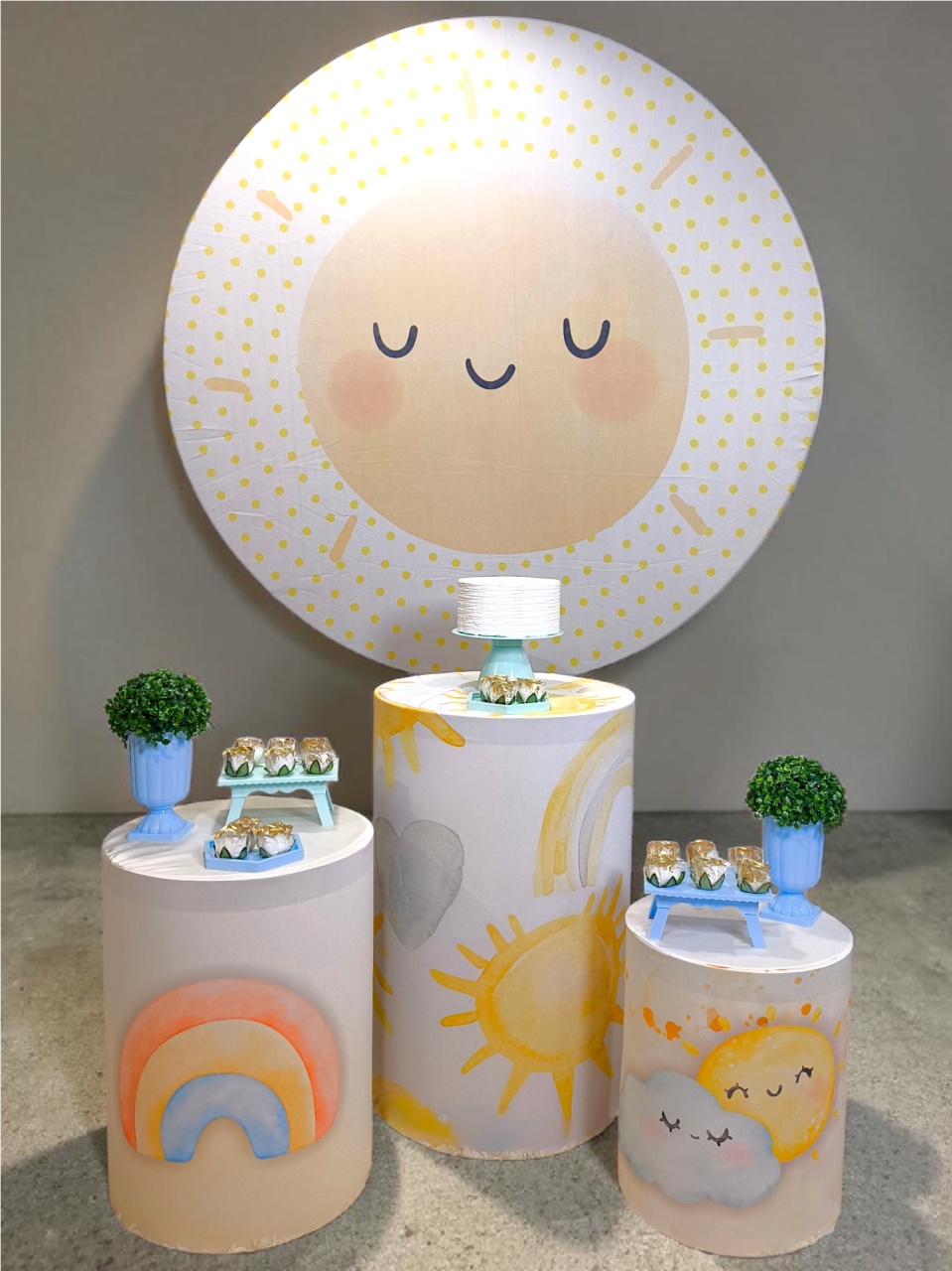 Minha Primeira Volta Ao Sol - Menino - Kit Ouro - FestBox
