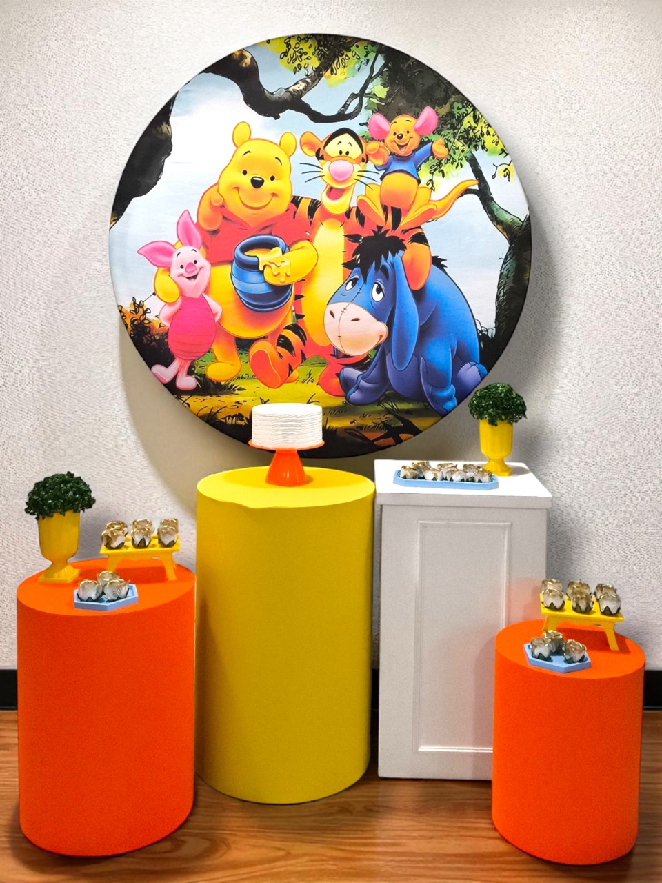 Ursinho Pooh - Kit Diamante - FestBox