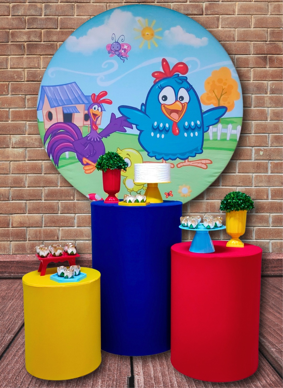 Galinha Pintadinha Menino - Kit Ouro - FestBox