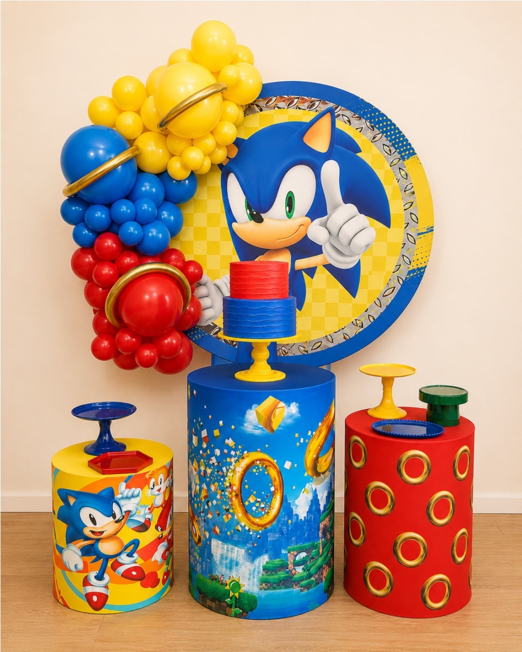Kit Lorena Tema Sonic - laladecor