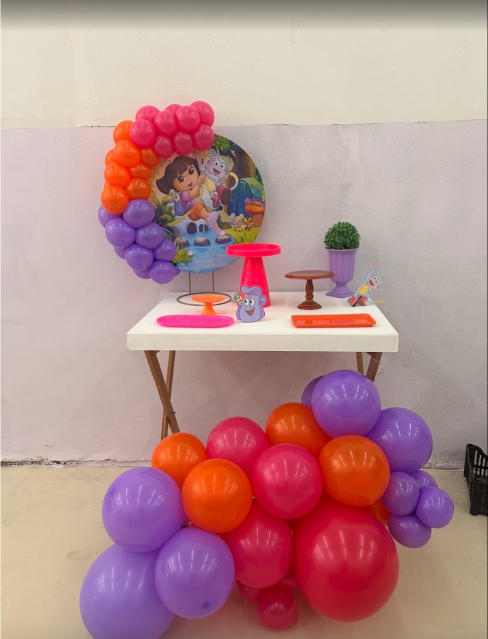 Kit Thayna Dora Aventureira - laladecor