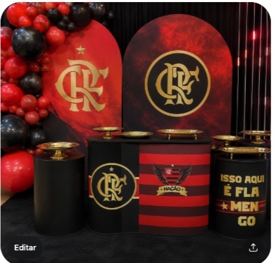 Composiçao Flamengo - laladecor