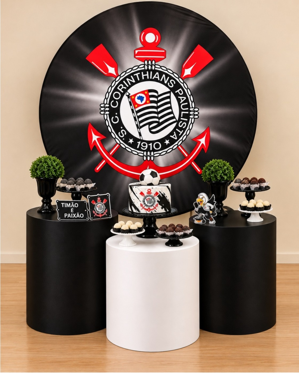 Kit Lorena Essencial Corinthians - laladecor