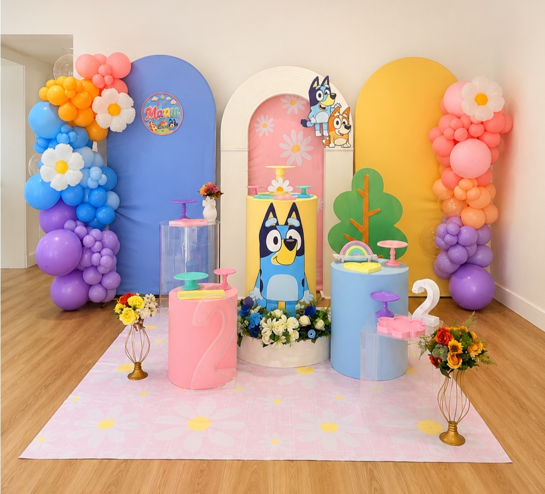 Composiçao Bluey Luxo - laladecor