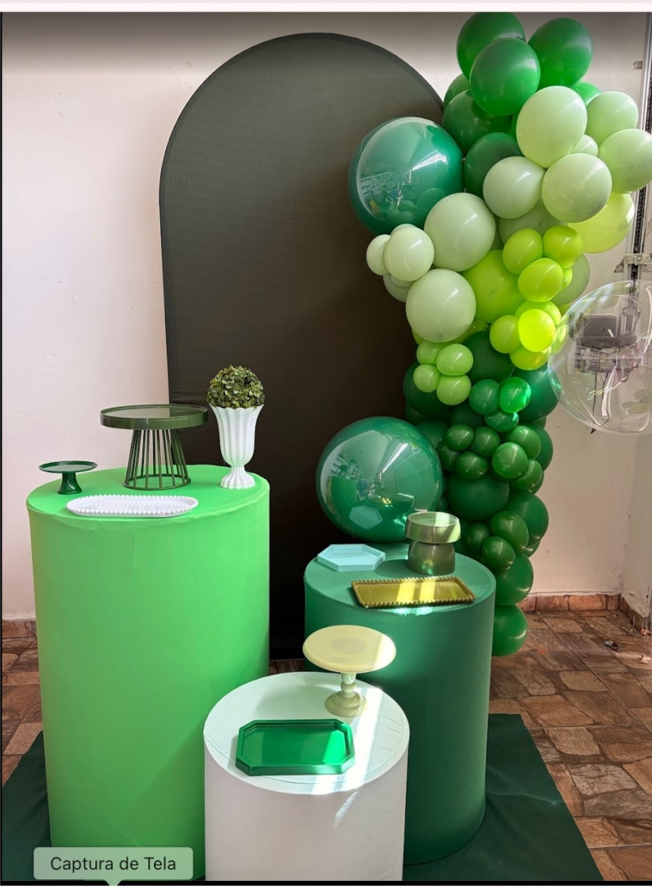 Kit Karina Happy Birthday Verde - laladecor