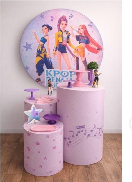 Kit Lorena Guerreiras Do K-Pop Rosa - laladecor