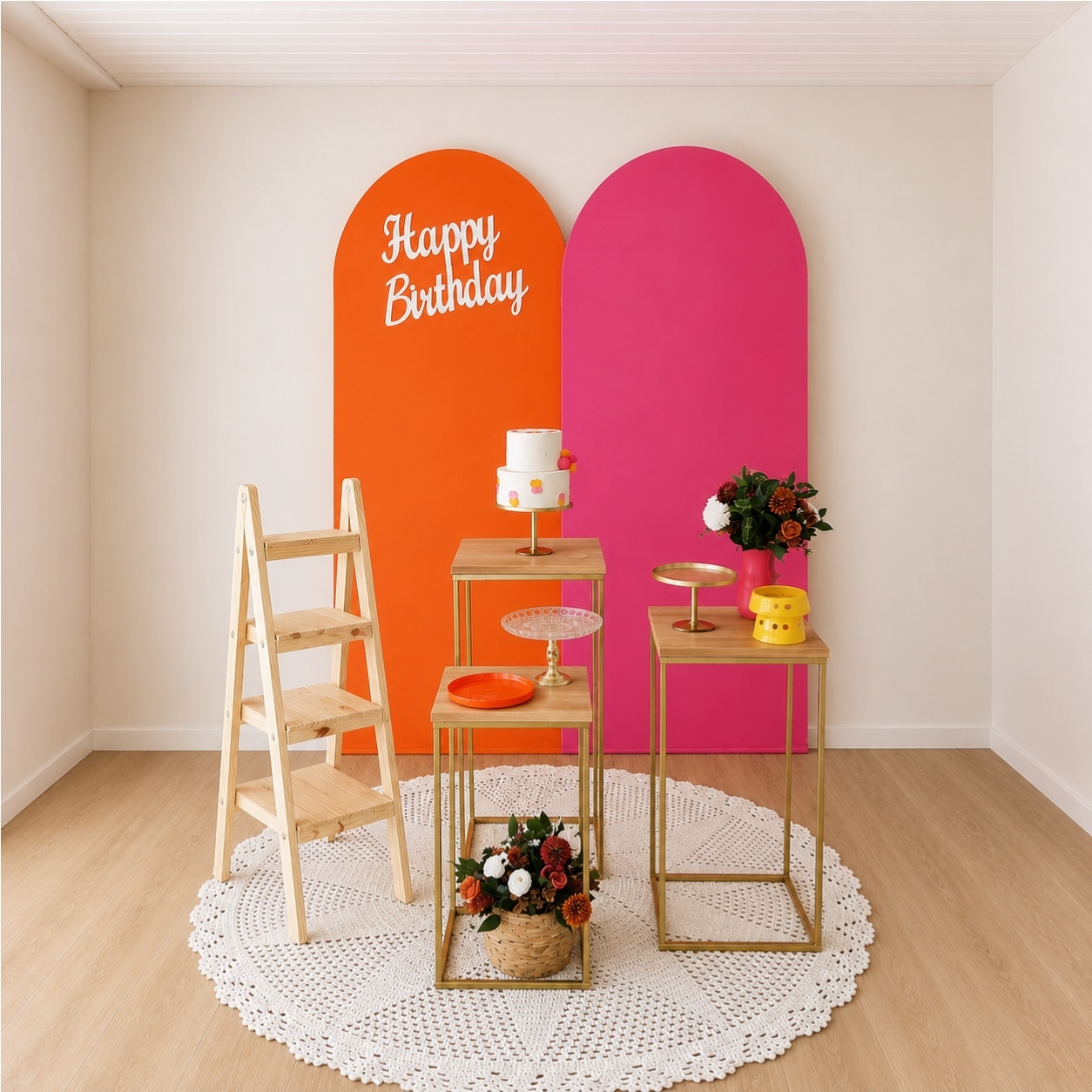 Kit Letícia Happy Birthday - laladecor