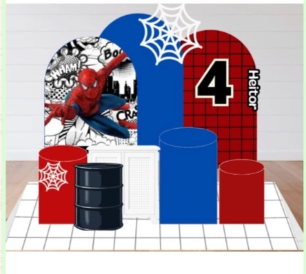 Composiçao Homem Aranha - laladecor