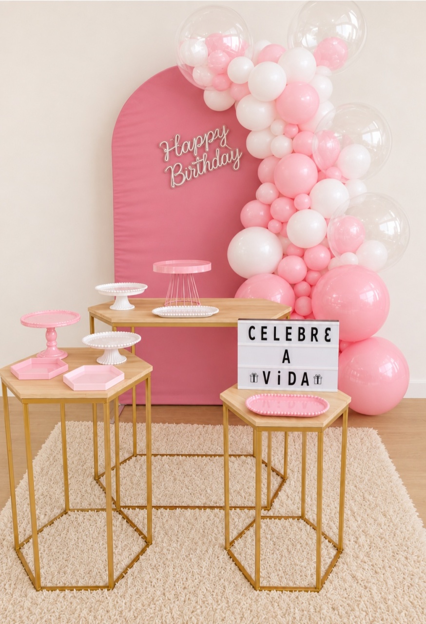 Kit Karina Rosa Bebe - laladecor