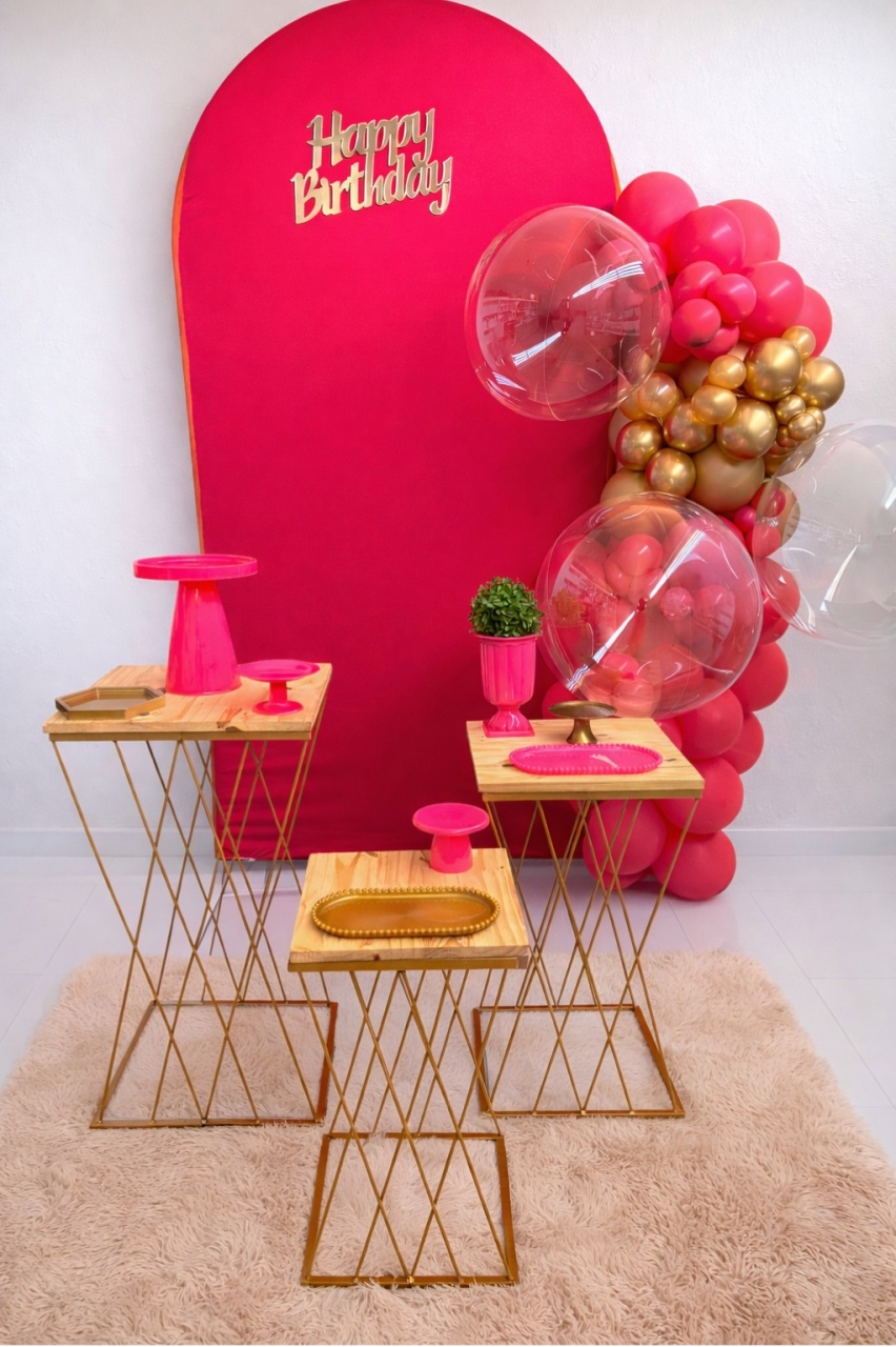 Kit Karina Happy Birthday Pink - laladecor
