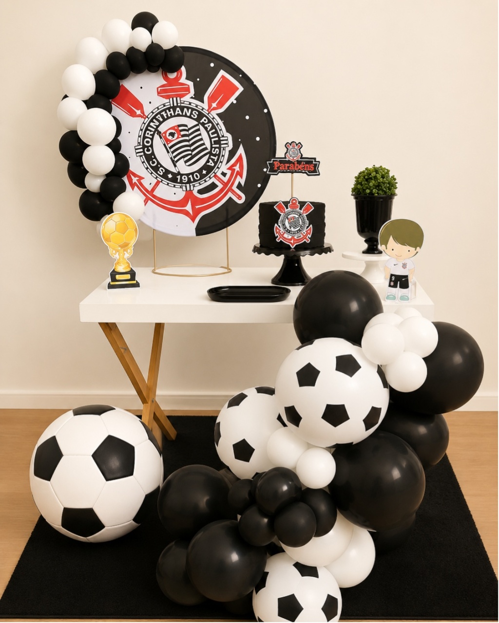 Kit Thayná Corinthians - laladecor