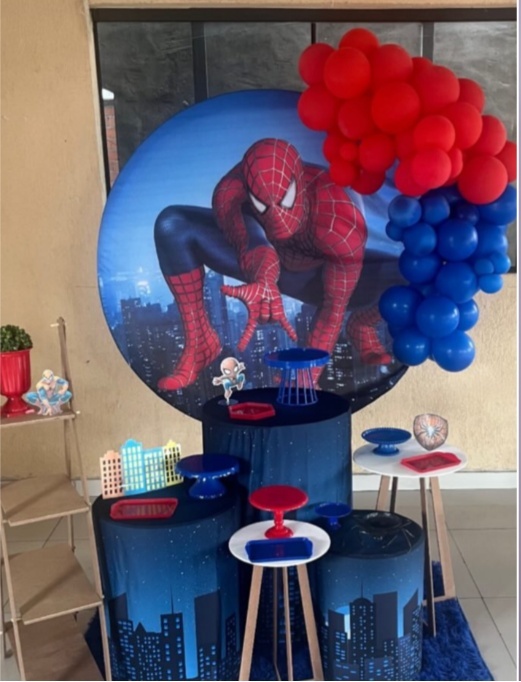 Kit Laura Homem Aranha - laladecor