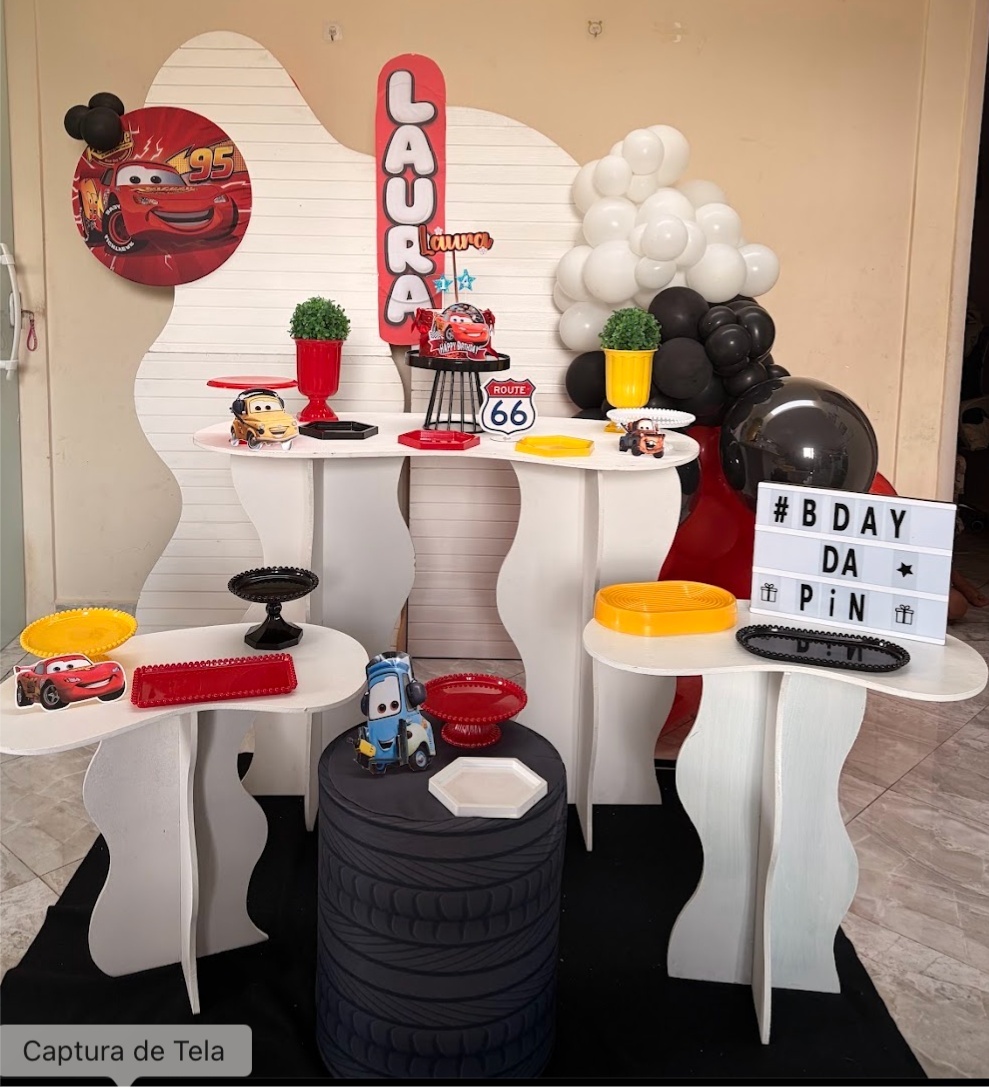 Kit My Little Party Carros - laladecor