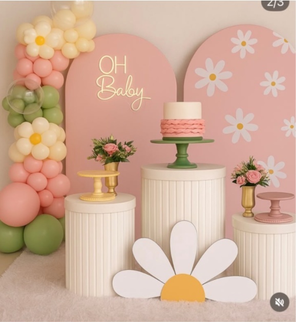 Chá de Bebe Margarida - laladecor