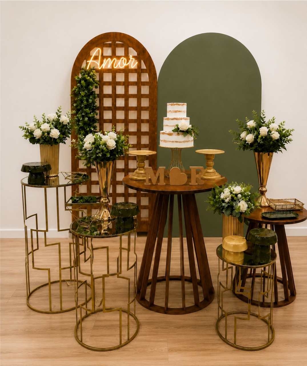 Composiçao Casamento Cores - laladecor