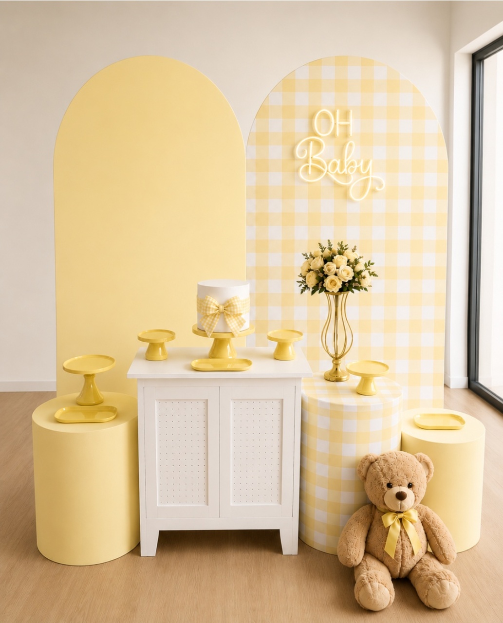 Chá de Bebe /Revelaçao Amarelo - laladecor