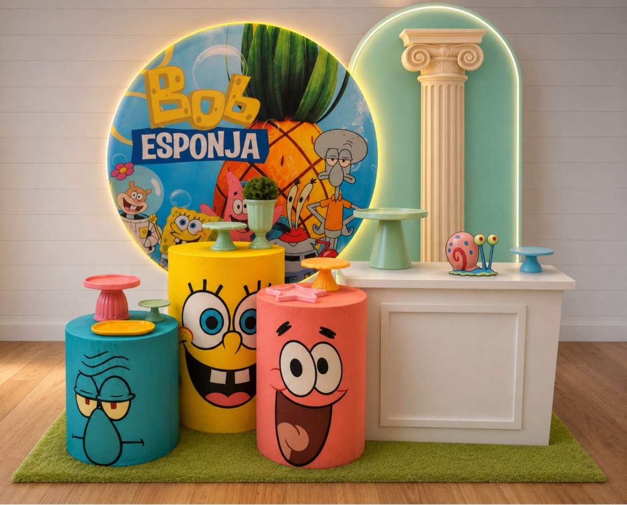 Kit Laura Bob Esponja - laladecor