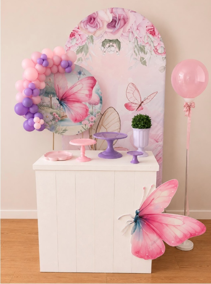 Kit Isabella Borboletas - laladecor