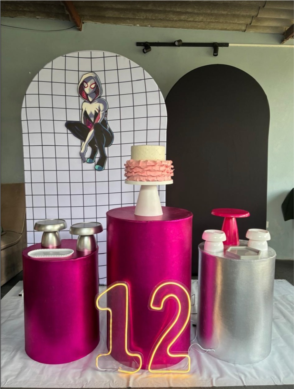 Kit Letícia Mulher Aranha - laladecor
