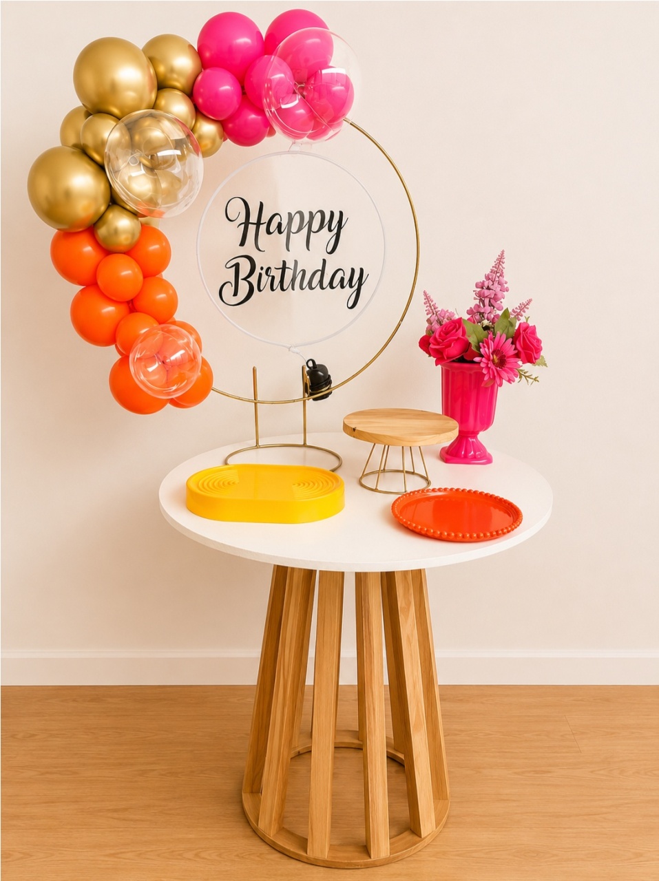 Kit Thais Led Happy Birthday - laladecor