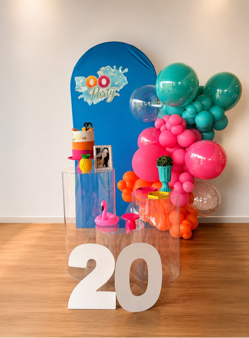 Kit Karina Happy Birthday Pool Party - laladecor