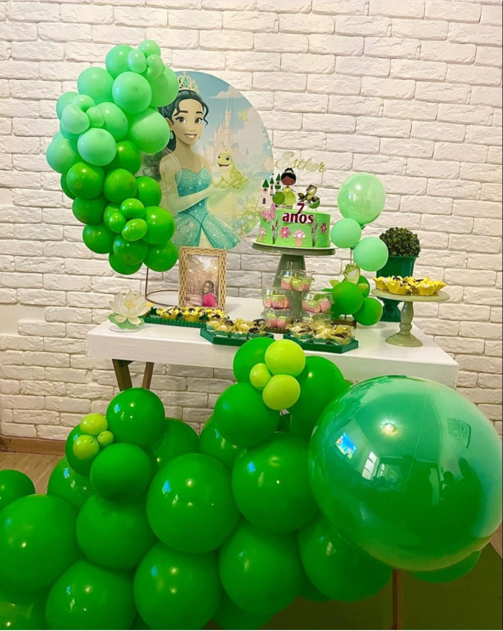 Kit Thayná Princesa Tiana - laladecor